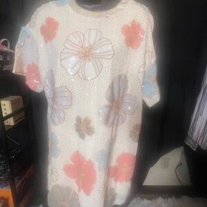 MARBLE Cream and Black Zippered Pouch